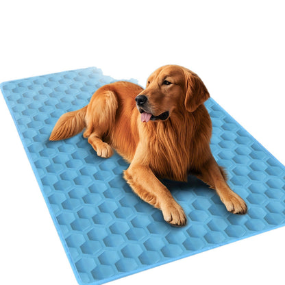 Popular Cross-Border Pet Cooling Mat, Cold-Sensing Heat-Relief Mat For Cats, Ice Silk Mat For Dogs, Summer Pet Supplies